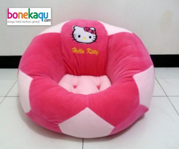 SofaAnak's tweet image. #SofaBola #HelloKitty | Kode: SBL01-HKI | 190rb | SMS: 0878-7585-5454 | #KatalogBonekaqu