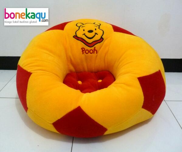 SofaAnak's tweet image. #SofaBola #Pooh | Kode: SBL01-POH | 190rb | SMS: 0878-7585-5454 | #KatalogBonekaqu