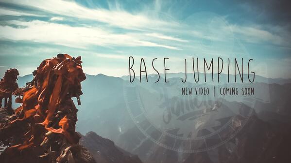 FontanVideo's tweet image. Base Jumping. Coming soon.