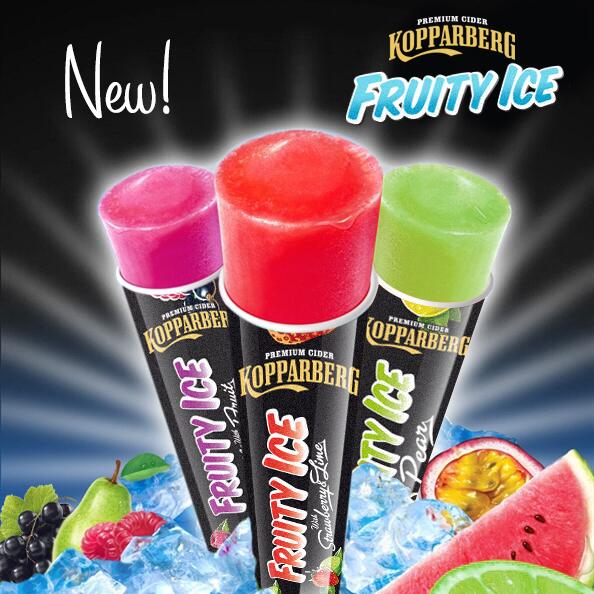 NEW! Your favourite Kopparberg Cider as an ice lolly, put in a glass of Kopparberg to keep it chilled. #cider