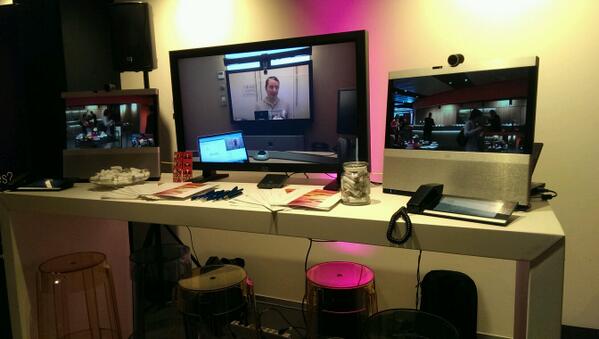 Cisco stand is ready #JUMP14