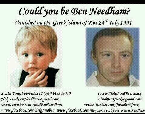 Could YOU be Ben Needham ? #blonde #age24 #Larissa #veroia #Kos #birthmark #blueeyes #illegaladoption #adoption RT