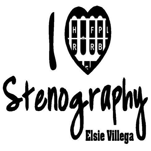 So here's the original picture made by: <a href="/ElsieVillega/">I LOVE STENO</a>. Thanks for this great pic! #WeLoveSteno #CourtReporters