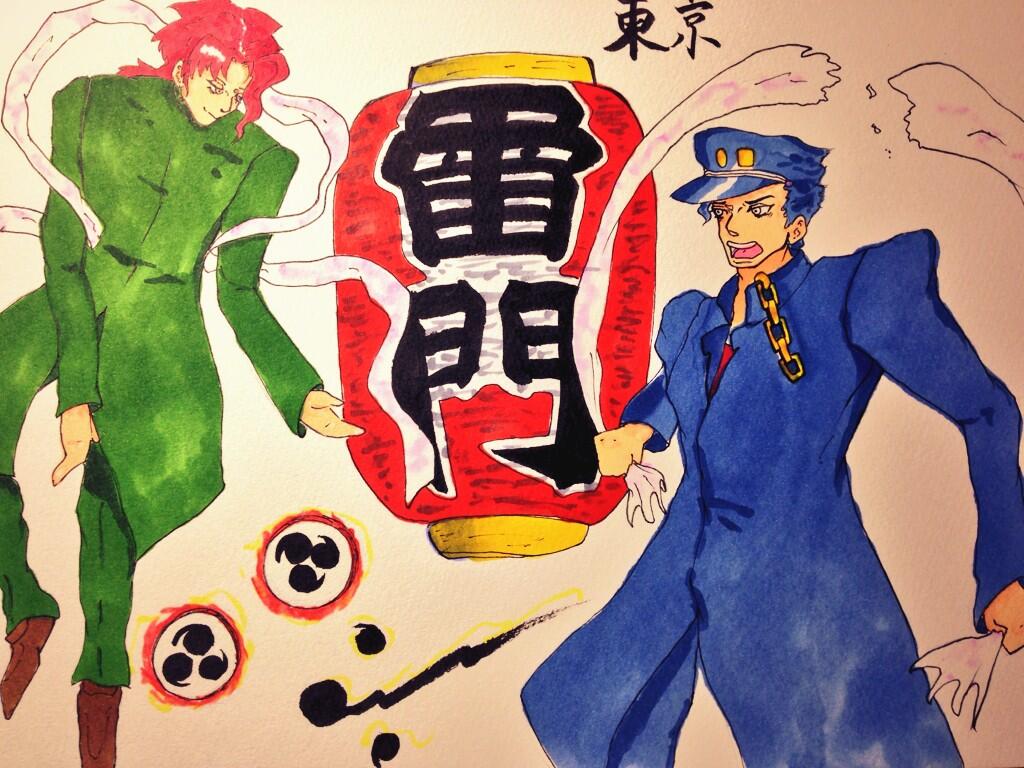 無料イラスト画像 上風神 雷神 雷門 イラスト 無料イラスト画像 上風神 雷神 雷門 イラスト