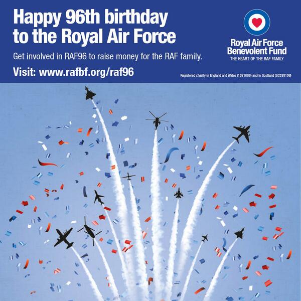 Happy 96th birthday to @RoyalAirForceUK!