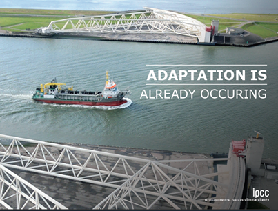 UNFCCC's tweet image. Adaptation is already occurring! IPCC WGII Co Chair Chris Field: bit.ly/1pG7dPP
#IPCC #AR5
#climateresilience