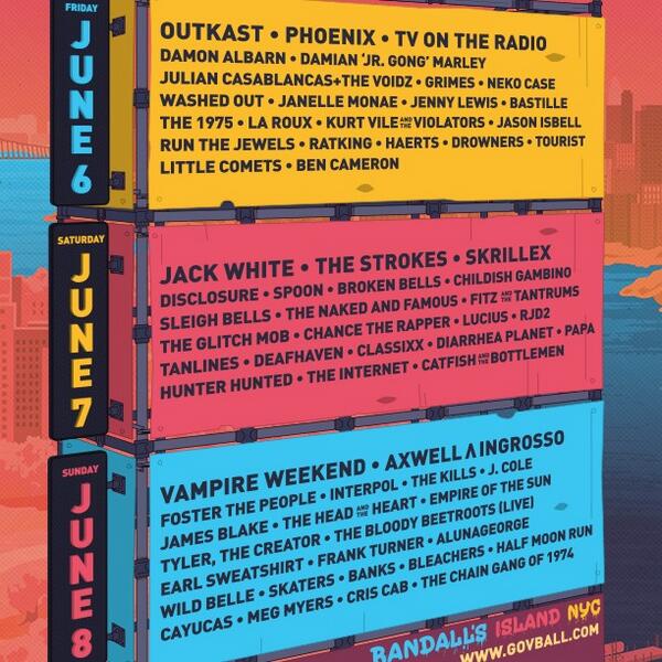 Governor's Ball 2014 | Lineup | Tickets | Dates | Video | News | Rumors | Mobile App | New York | Hotels | Prices Governor's Ball 2014 | Lineup | Tickets | Dates | Video | News | Rumors | Mobile App | New York | Hotels | Prices