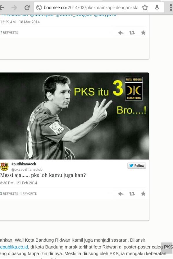 MGilang_FT's tweet photo. RT @DasaNdut: Duit darimana pake messi di iklan kampanye??? Tp dah izin belom y??? #StopKampanyeHOAX http://t.co/QLb881ahhC