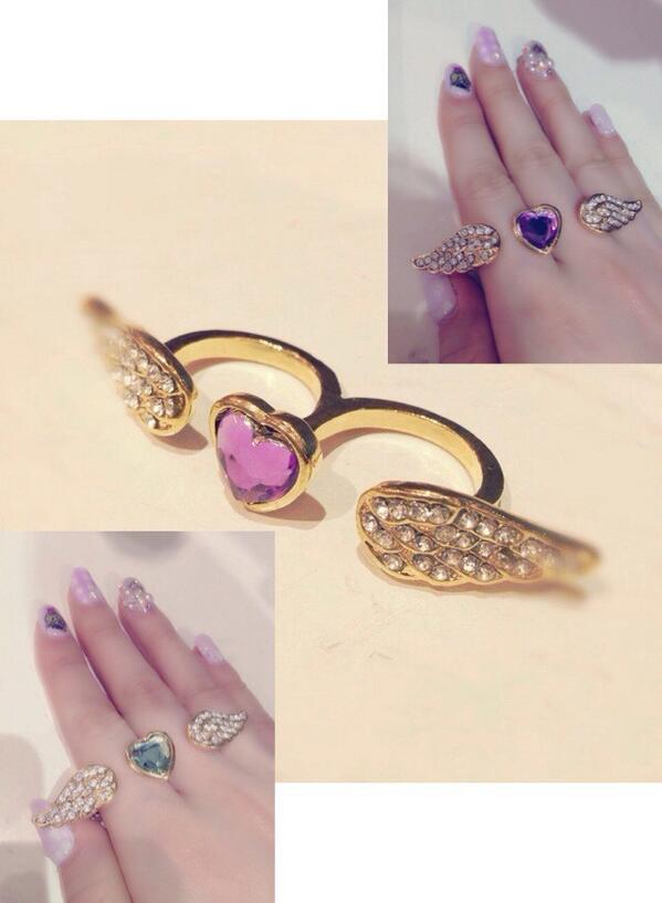 Min Plume בטוויטר 天使リングです ﾟwﾟ ﾉ 羽つきラインストーンがポイント もう数が非常に少ないので 狙ってるお客様お早めにどうぞ お値段も800円とお得になってまーす ﾉ Http T Co 5vepis7bxt