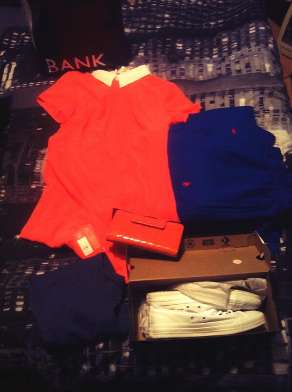 SiobhanHotmail's tweet photo. Good day shopping! #RalphLauren #dress #converse http://t.co/pYYfu3NPDo