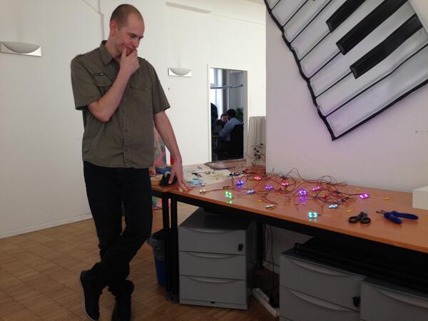 #hybrislabs
Sven working hard...