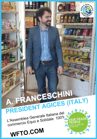 Anche voi con AGICES metteteci la faccia per la campagna mondiale di WFTO wfto.com #FairTradePeople