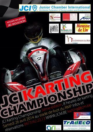 Samedi 26/04 : 5ème édition du karting JCI ! Réservez vos places : bit.ly/1lA0OIt #karting #JCI #Mouscron