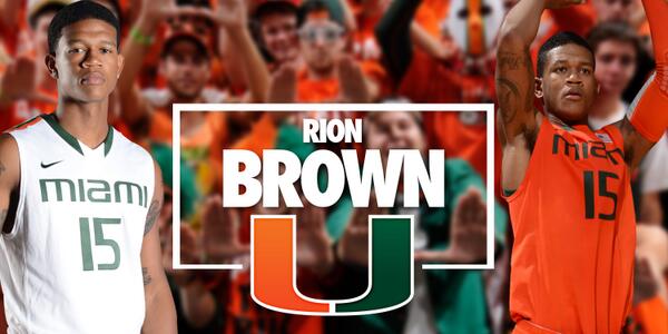 Senior Salute: Rion Brown scored 1,124 points at UM, landing him at No. 28 all-time. gocan.es/1jeJFRX