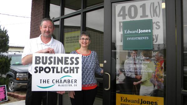 mactownchamber's tweet photo. Congratulations Edward Jones - David Lerblance Small Business Spotlight of the Month http://t.co/YuVQOelpjg
