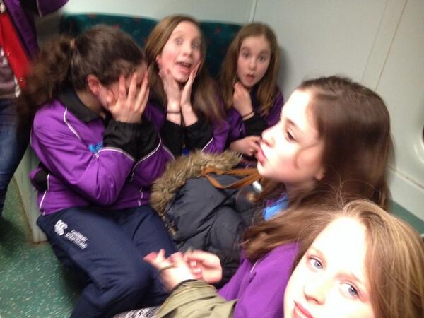 G84JNC's tweet image. @NetballScotland on route with a bunch of maddies #thistlearmy #backingpurple