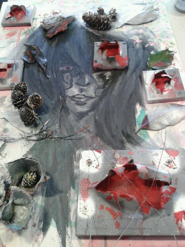 Anthrexia's tweet image. // Made this today when I got home from work...