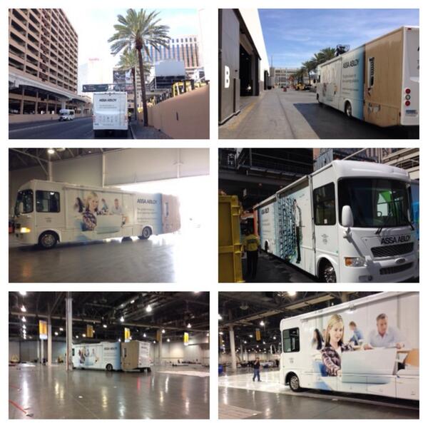 ASSAABLOYtours's tweet image. Moving into booth #8061 for #ISCW14 @ISCEvents @iscwestnews @ASSAABLOYDSSUS #ASSAABLOYiscw14 #solutions2u