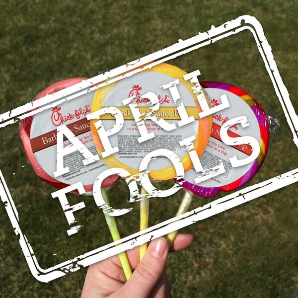 Kenwoodcfa's tweet image. “@ChickfilA: There's no substitute for the real thing. #AprilFools http://t.co/28r6mZIDrb”
