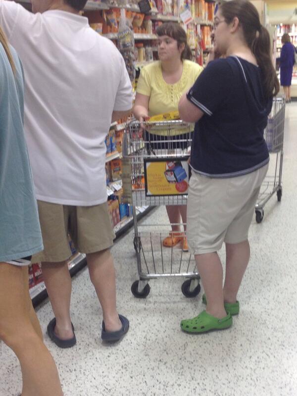 edpalmer62's tweet photo. The Crocs family http://t.co/igvuP4hq4y