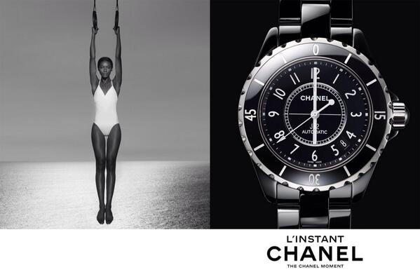 CHANEL's tweet photo. The #CHANEL moment #Baselworld #Baselworld2014 http://t.co/lXg7iUoLUV