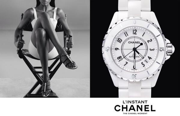 CHANEL's tweet photo. The #CHANEL moment #Baselworld #Baselworld2014 http://t.co/lXg7iUoLUV