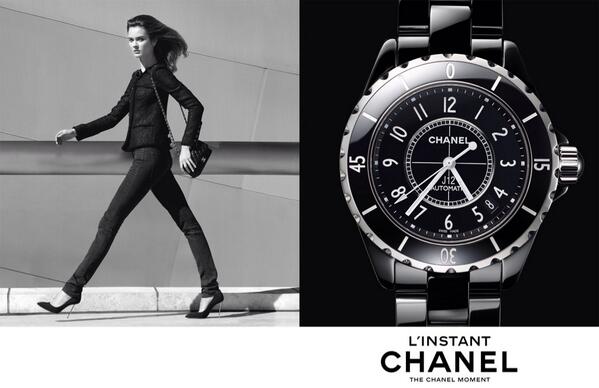 CHANEL's tweet photo. The #CHANEL moment #Baselworld #Baselworld2014 http://t.co/lXg7iUoLUV