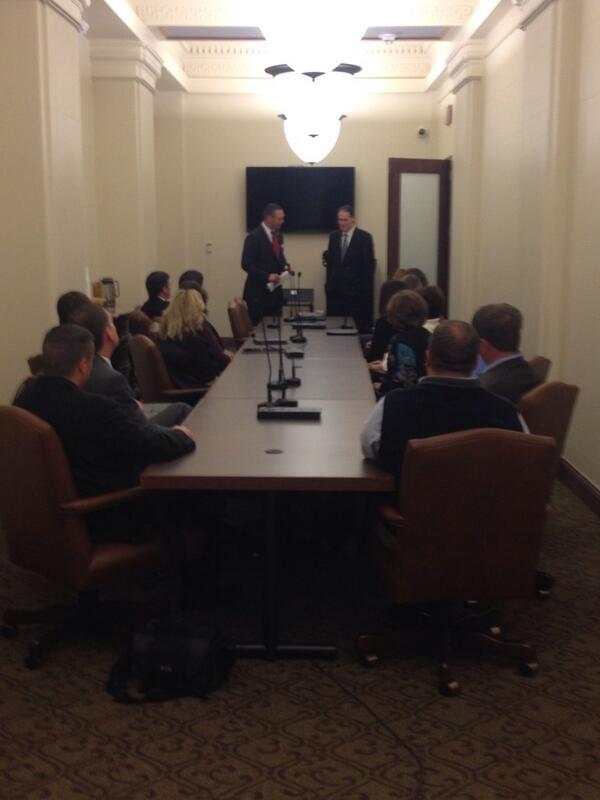 CBAO Horizon Bankers visit the OK Capitol thx to Chairman Scott Martin and Rep Charles McCall III <a href="/CBAOK/">CBAO</a> #hbboard