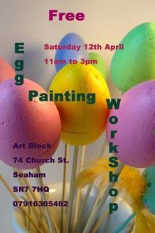 EdanArts's tweet photo. Free Egg Decorating Wrokshop at the Art Block on Saturday 12th April from 11am to 3pm http://t.co/g4zwxWSbrh