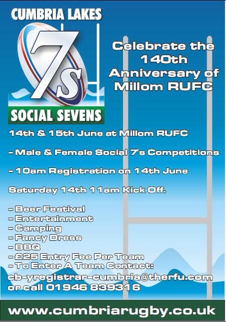 Fancy a beer festival, entertainment, BBQ, Camping, fancy dress, oh and a bit of rugby?? Get in touch #cumbriarugby