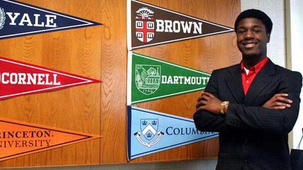 GlobalGrind's tweet photo. No Big Deal: Long Island high school student accepted to all 8 Ivy League colleges http://t.co/WVI5tAqULc http://t.co/L6Gxg1ovNd