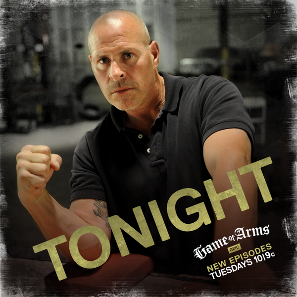 GameOfArmsAMC's tweet photo. Bill vs. Mike. Don vs. Tom. Allen vs. Cobra. Who's ready for tonight's all-new #GameOfArms?! http://t.co/SJxZKopBJs http://t.co/zmfsTuRh8u