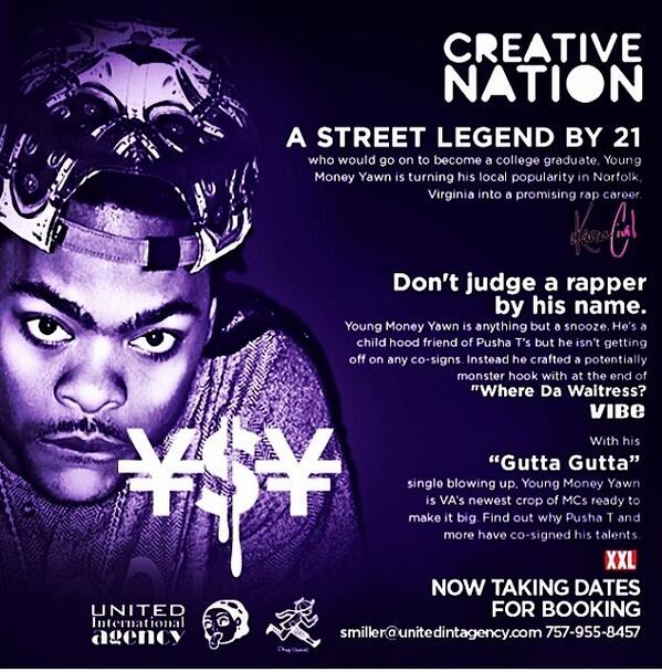 forwardnorfolk's tweet photo. See what the talk is about Book @youngmoney_yawn TODAY for your next event! 757.956.8457 #CreativeNation #UIA http://t.co/1MUJLXiaCC
