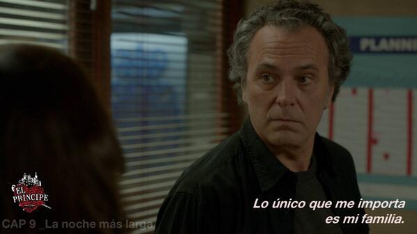 Lo único que me importa es mi familia #ElPríncipe9