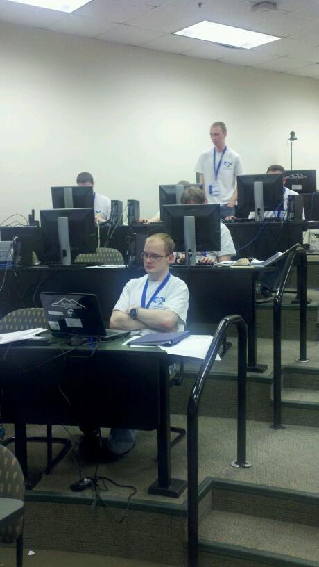 seccdc's tweet photo. UNCC closing out day 2 at HAL Corp! http://t.co/USnlno4MZG