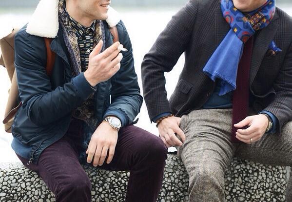ProperMens's tweet image. #Fashion #PMD #Scarf