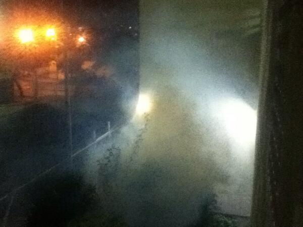 SoyVnezolano's tweet image. Lacrimógenas en edificios de la urbanización el Obelisco. #Barquisimeto 10:05pm #1A