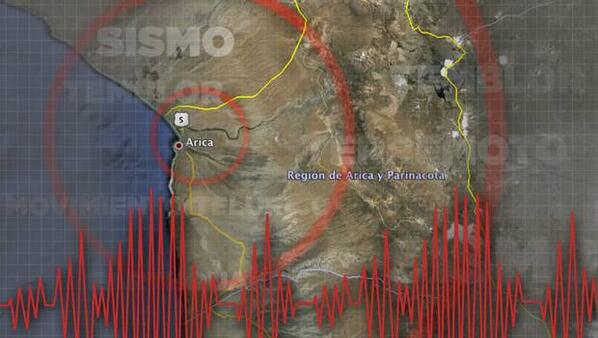 24HorasTVN's tweet photo. LO ÚLTIMO - SHOA decreta alerta de tsunami para costas del norte de Chile. http://t.co/fyw9FzJyuF http://t.co/ub2Ovq4bqE