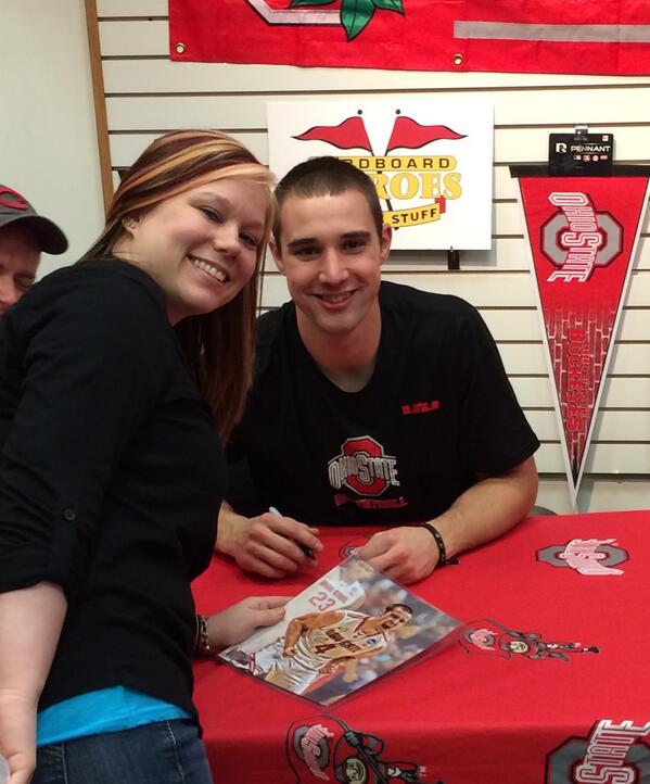 Just met Aaron Craft!! :) #aaroncraft