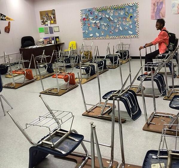 April Fools Day in Ms Giffin's room 😂