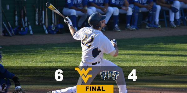 WVUBaseball's tweet photo. WVU Sweeps Season Series, Wins at Pitt | http://t.co/M40rXJL3Bn #HailWV http://t.co/8H7fuZ7l0f