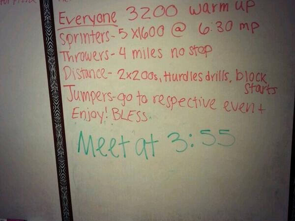 solaaaa_'s tweet image. Track coach #AprilFooled us.