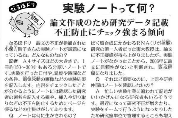 広がり 二週間 一貫した 小保方 さん ノート Matsue Riha Jp