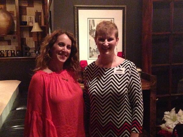 dishcrawlgreens's tweet image. Great seeing Janel from @kvillechamber21 at #dishcrawl