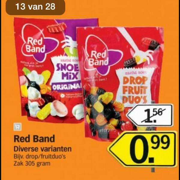 tienerkortingen's tweet photo. AH: RedBand €1 @albertheijn http://t.co/NNsypDMcjM