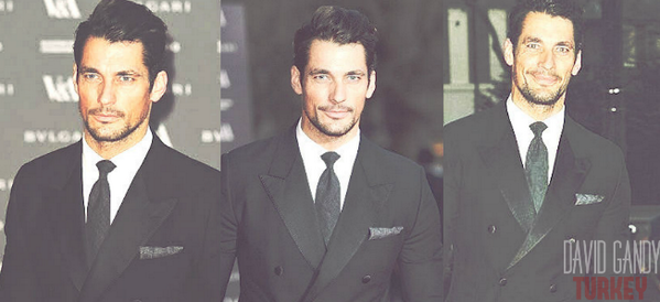 David Gandy at the Glamour of Italian Fashion Exhibition at the Victoria &amp; Albert Museum..