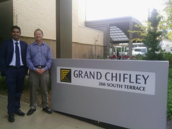 tic_southaus's tweet photo. Damien @GrChifley working on accreditation for Country Comfort too. Visit http://t.co/SJGbGiXDsQ #SouthAustralia ^JC http://t.co/Giepd61q4f