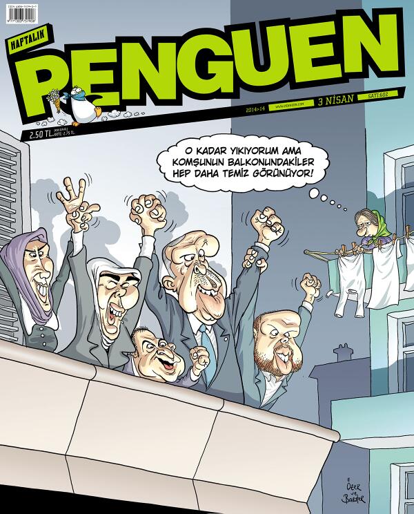 #Penguen #602 "Balkondakiler"