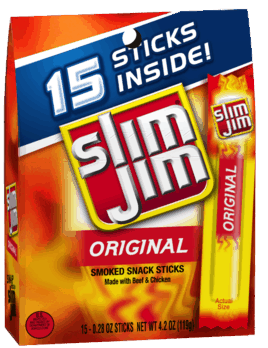 liciadeann's tweet photo. There's still room in that Easter basket! Give the gift of meat this Easter with @SlimJim Snack Sticks from Target! http://t.co/yzJqKw3TON