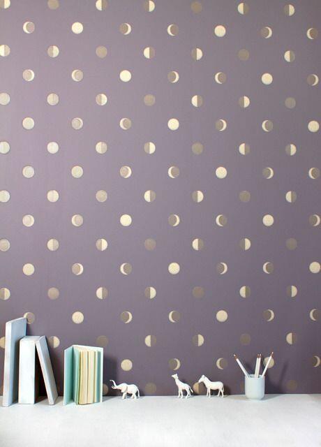 hoipoco's tweet image. What a wonderful lively work area designed with moon crescent walls! #interiors #design #tips